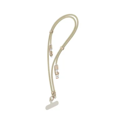 Green Lion 4 in 1 Braided Lanyard Cable