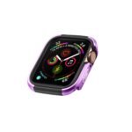 K-Doo DEFENDER Series TPU + Metal Bumper Case Anti-shock for Apple Watch 41mm - Purple