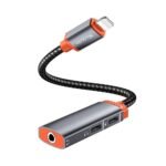 Mcdodo CA-0950 Lightning to Dual Lightning Port & 3.5mm AUX Port Converter Oryx Series - Image 3